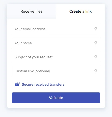 Uploader TransferNow